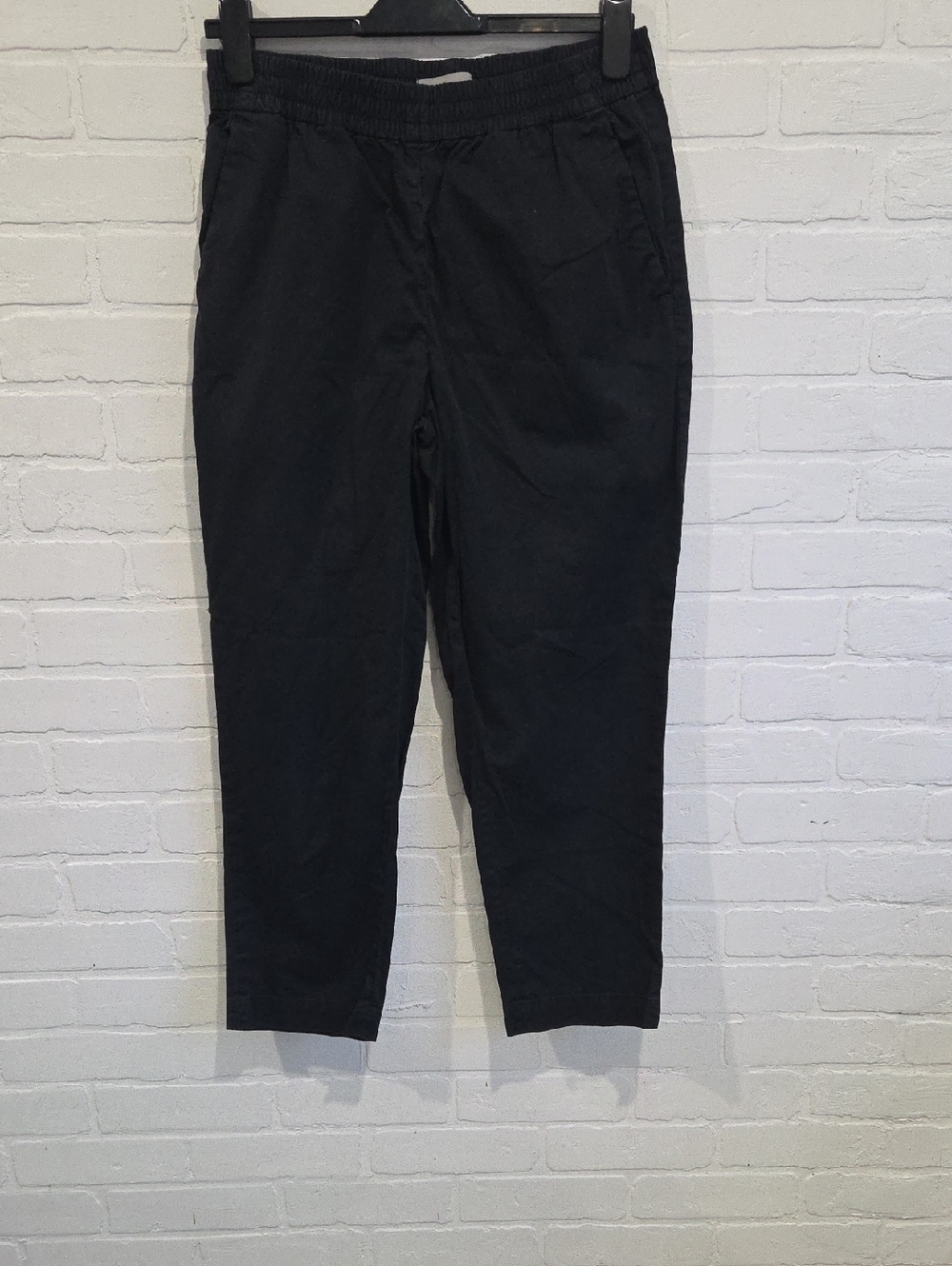 Everlane Black Elastic-Waist Chino Pants